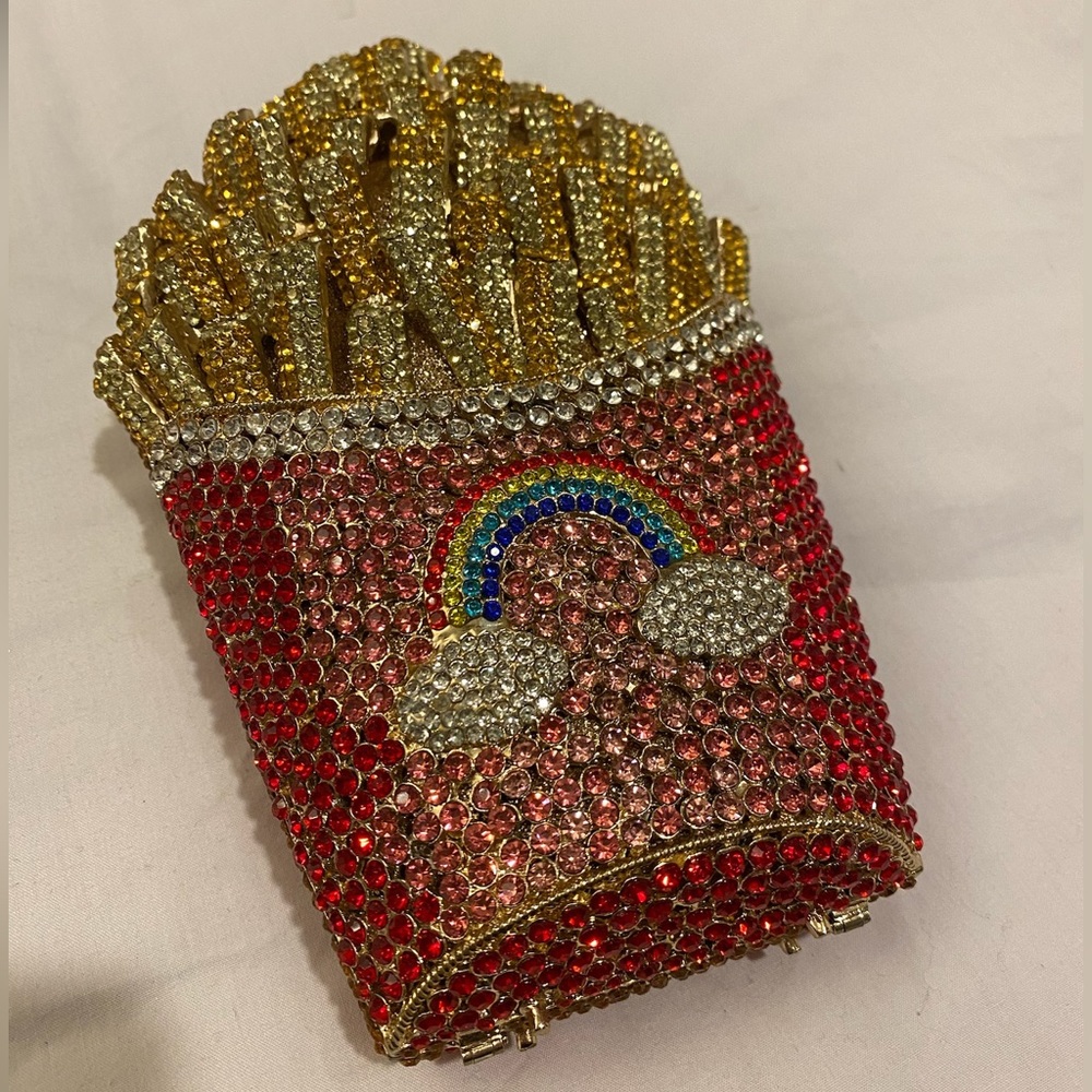 Fries clutch bag